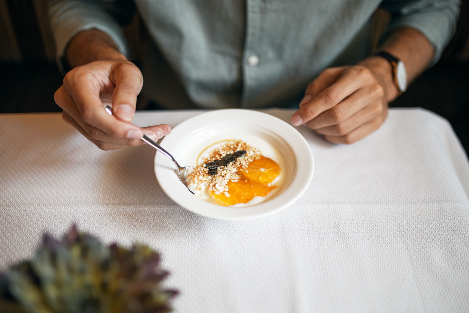Das Frühstück im Hotel Gotthard genießen
