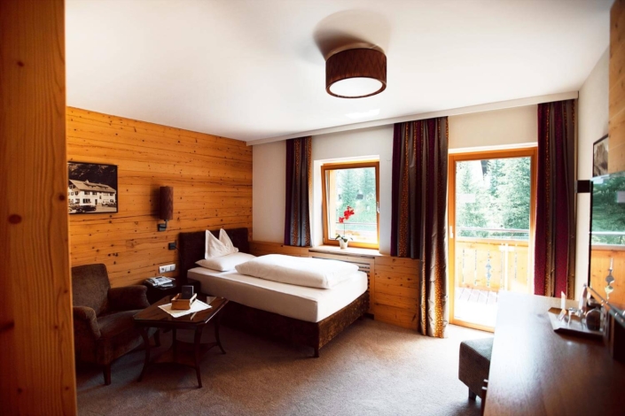 Moderner Komfort in den Zimmern des Hotel Gotthards